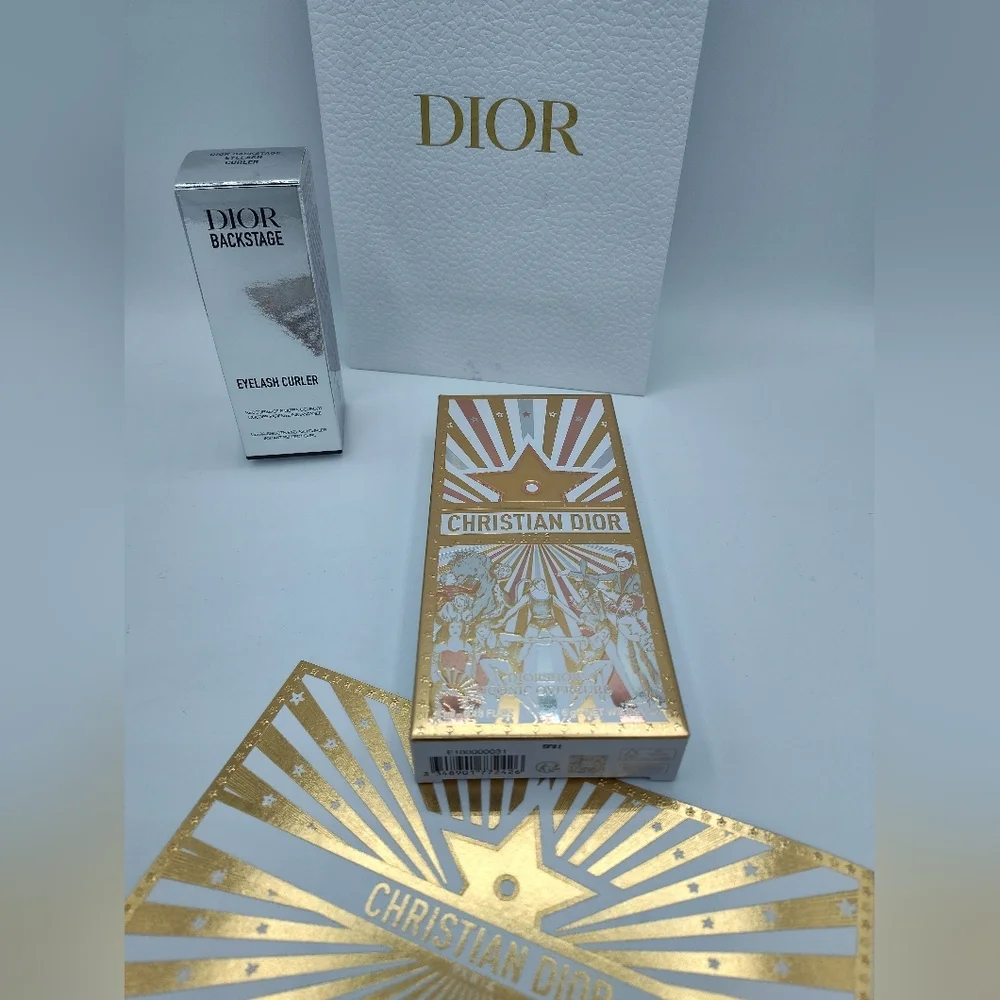Dior Circus of Dreams Gift Set Mascara Overcurl Maximizer Eyelash Curler Bag